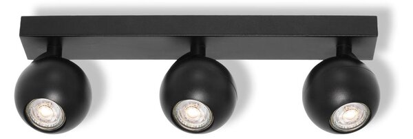 Osram - Faretto SPOT SPHERAL 3xGU10/6W/230V nero