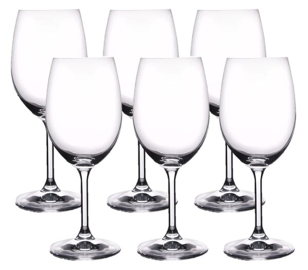 Set di bicchieri da vino 6 pz 450 ml Lara – Orion