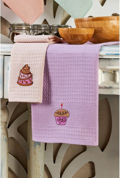 Set di strofinacci in cotone 6 pz 40x60 cm Cake – Foutastic
