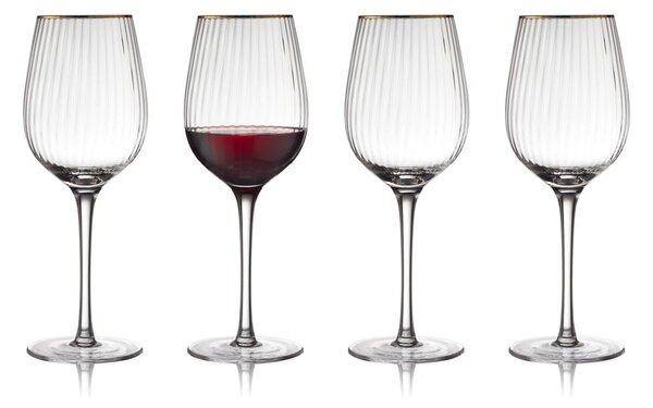 Set di bicchieri da vino 300 ml 4 pz Palermo – Lyngby Glas