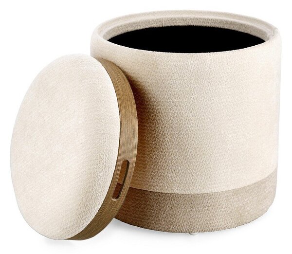 Poggiapiedi beige Deva – Bizzotto