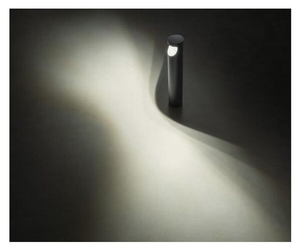 XWALK PALO DA GIARDINO H80 CM ANTRACITE O CORTEN IP65 LED 12W LUCE 2700K-3000K DESIGN MODERNO
