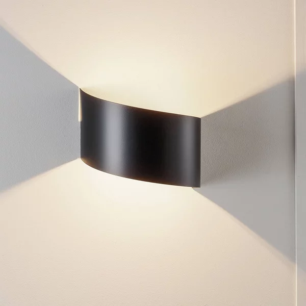 Applique da parete Vero EMIBIG LIGHTING, dimmerabile, Nero, Soggiorno / Sala da pranzo, Metallo, Moderno, Applique