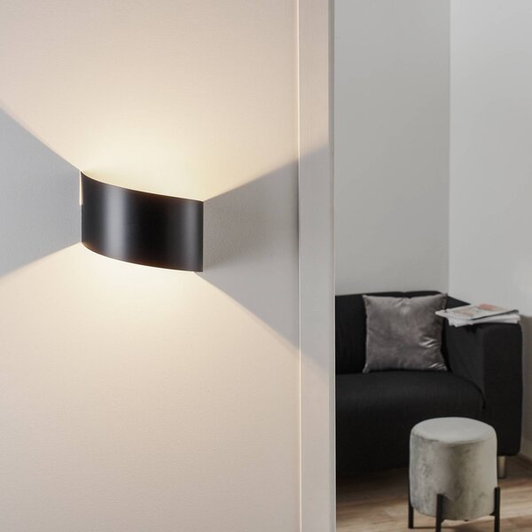 Applique da parete Vero EMIBIG LIGHTING, dimmerabile, Nero, Soggiorno / Sala da pranzo, Metallo, Moderno, Applique
