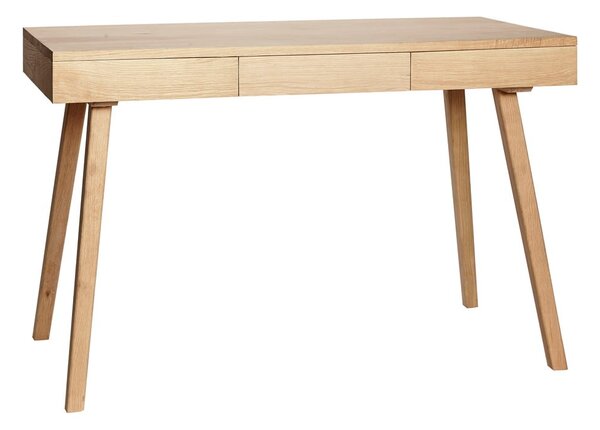 Scrivania in rovere 57x120 cm Tripple - Hübsch