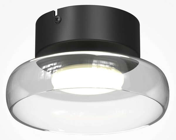Maytoni Plafoniera soffitto FLOAT, dimmerabile, Chiaro / Trasparente, Soggiorno / Sala da pranzo, Vetro, Moderno, Plafoniera