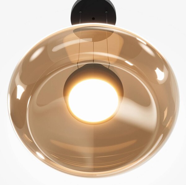 Maytoni Lampada a sospensione Bassa, dimmerabile, Verde, Soggiorno / Sala da pranzo, Vetro, Moderno, Lampada a sospensione