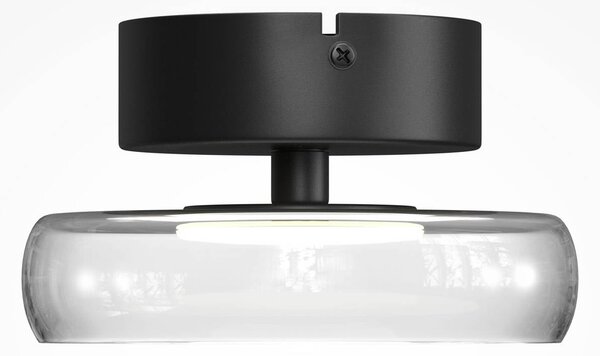 Maytoni Plafoniera soffitto FLOAT, dimmerabile, Chiaro / Trasparente, Soggiorno / Sala da pranzo, Vetro, Moderno, Plafoniera