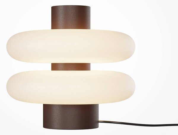 Maytoni Lampada da tavolo Nuvem, dimmerabile, Marrone / Ruggine, Soggiorno / Sala da pranzo, Vetro, Moderno, Lampada da tavolo