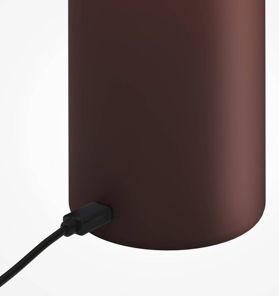 Maytoni Lampada da tavolo Topo, dimmerabile, Rosso, Soggiorno / Sala da pranzo, Metallo, Moderno, Lampada da tavolo