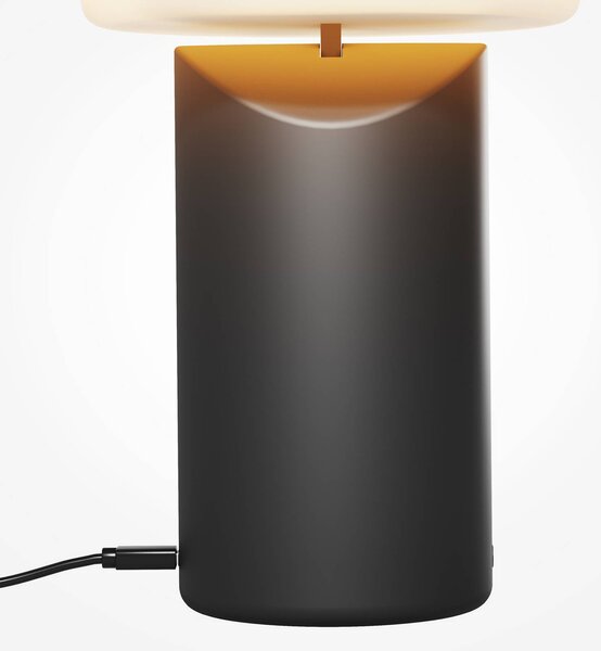 Maytoni Lampada da tavolo Topo, dimmerabile, Nero, Soggiorno / Sala da pranzo, Metallo, Moderno, Lampada da tavolo