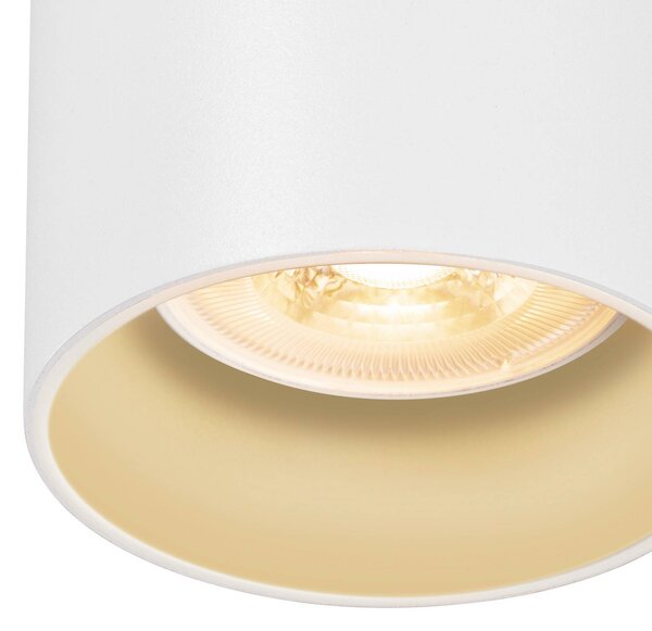 SLV Lampada a sospensione Asto Tube GU10 con sistema binario monofase, bianca Tube, dimmerabile, Bianco / Opale, Soggiorno / Sala da pranzo, Alluminio, Moderno