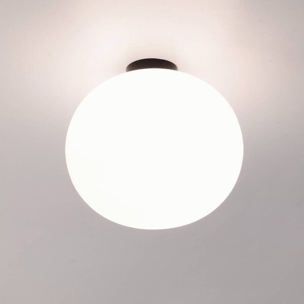 Casablanca Plafoniera soffitto Acai, dimmerabile, Bianco / Opale, Soggiorno / Sala da pranzo, Vetro, Plafoniera