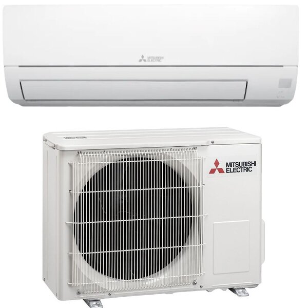 MITSUBISHI Climatizzatore 15000 Btu Inverter Monosplit Condizionatore con Pompa di Calore Classe A++/A+ (Unit Interna + Unit Esterna) - MSZ-HR42V