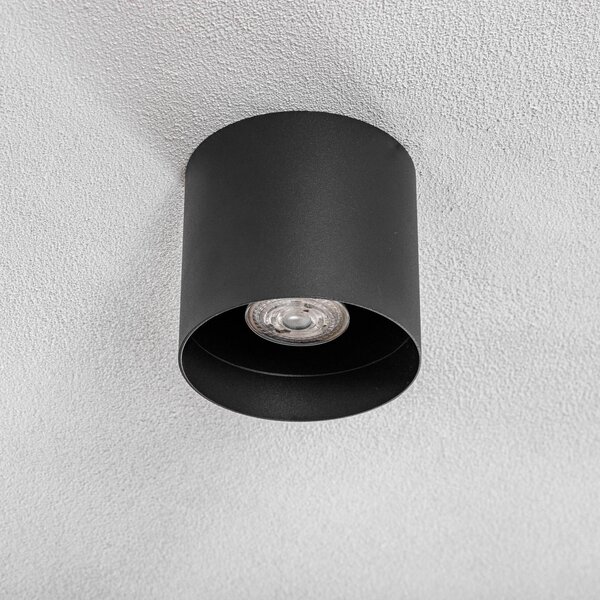 Nowodvorski Lighting Faretto da soffitto Bit S a forma di cilindro, grafite