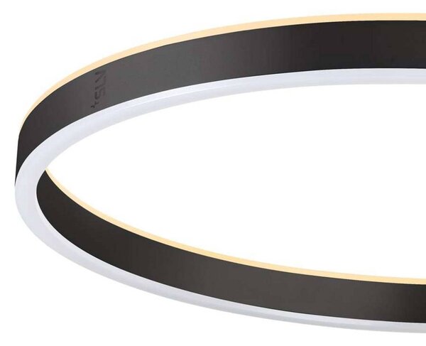 SLV Lampada da terra One Straight, dimmerabile, Nero, Soggiorno / Sala da pranzo, Metallo, Moderno, Lampada da terra