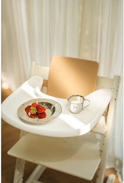 Set da pranzo per bambini in acciaio inox 2 pz Miffy – Zilverstad