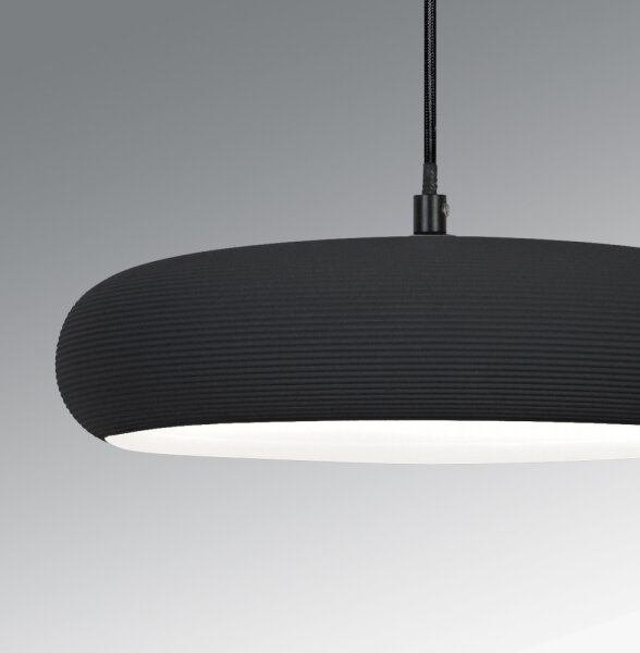 Lampadario LED a cavo LOGAN LED/11W/230V nero