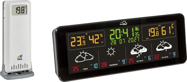 Stazione meteorologica wireless TFA WLAN TFA.me ID-07, nera