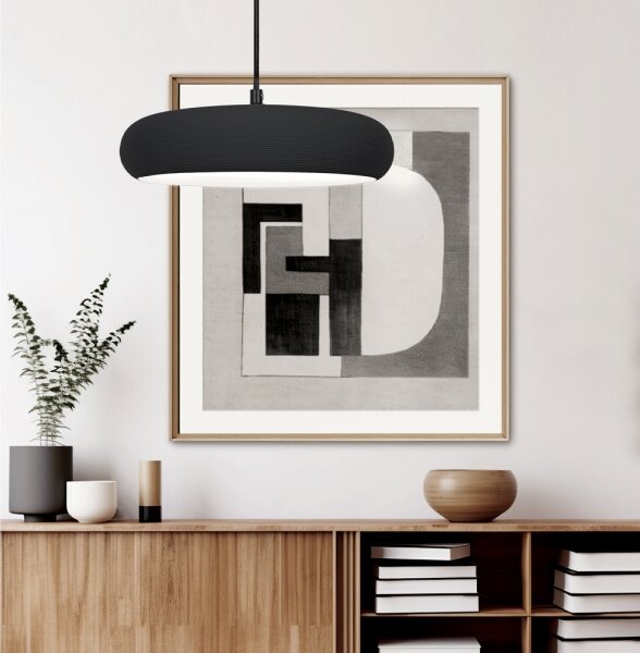 Lampadario LED a cavo LOGAN LED/11W/230V nero