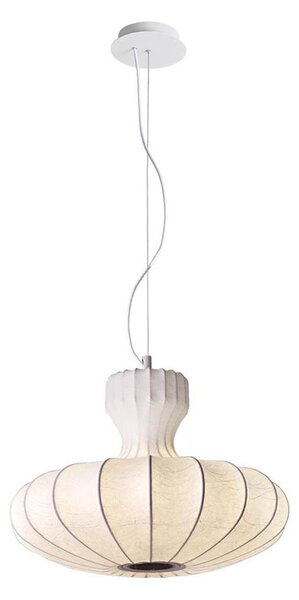 Lampada a sospensione su cavo LED BOLA LED/11W/230V + 1xE27/5W CRI 90 bianco
