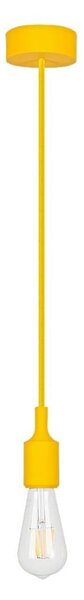 Rabalux 1413 - Lampada a sospensione ROXY E27/40W giallo