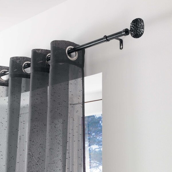 Mantovana estensibile in metallo 120 - 210 cm Bullette - douceur d'intérieur