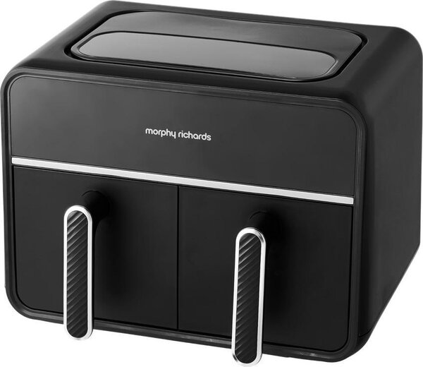 Friggitrice ad aria calda doppia, MORPHY RICHARDS, 7,2 l, 2 cassetti, 1500 W, interfaccia touch, 14 ricette preimpostate