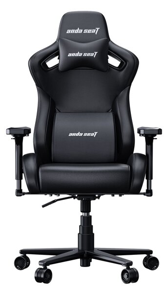 Sedia da gioco Anda Seat Kaiser Frontier -XL, nera, Pelle finta