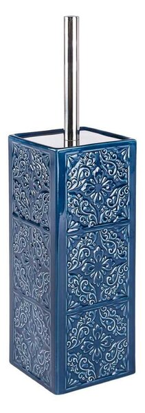 Set di accessori da bagno blu scuro in ceramica Cordoba - Wenko