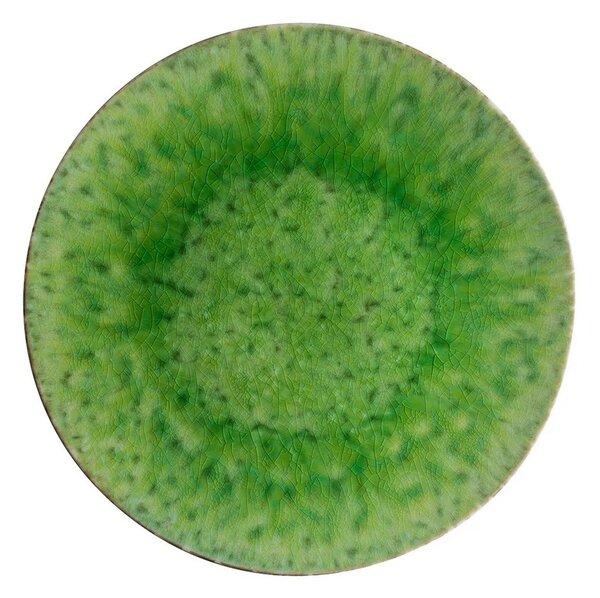 Piatto da portata in gres verde , ⌀ 31 cm Riviera - Costa Nova