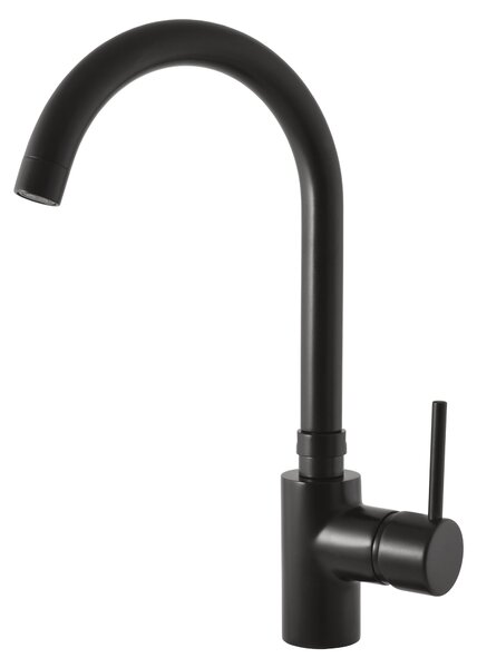 SEINA - Miscelatore per lavello, RAV Slezák Colore: nero opaco, Attacco: 1/2''
