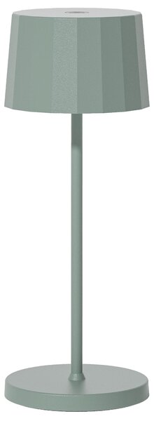 MÜLLER-LICHT Lampada da tavolo ricaricabile a LED OLEA, 2,2W, 200lm, RGB, verde chiaro