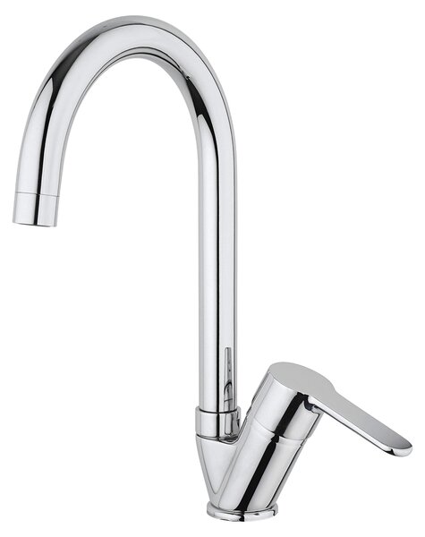 Rubinetto per cucina con bocca laterale