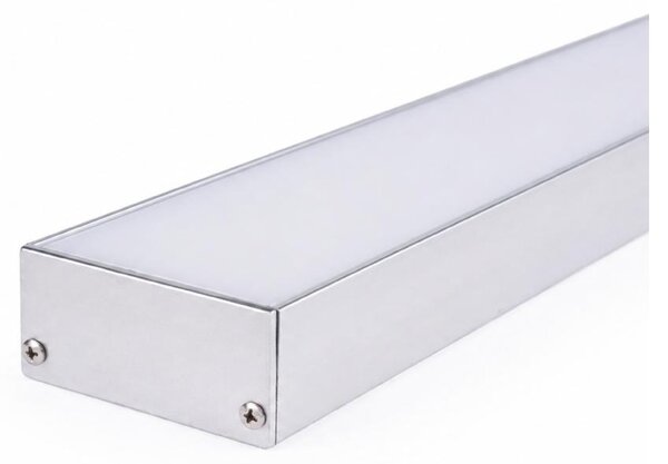 Striscia LED V-TAC - kit di montaggio - IP20 - argento