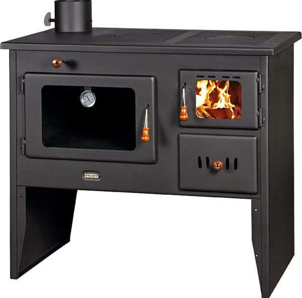 Stufa a legna Prity 2P41, canna fumaria sinistra, 15 kW
