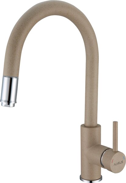 Miscelatore per lavello ALVEUS Delos - G 55 beige