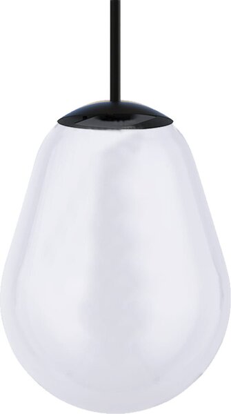 Paralume in vetro nero a forma di pera per lampada a sospensione, 43,5 cm, Nowodvorski PEAR