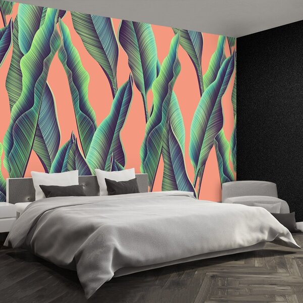 Carta da parati Foglie tropicali 104x70 cm