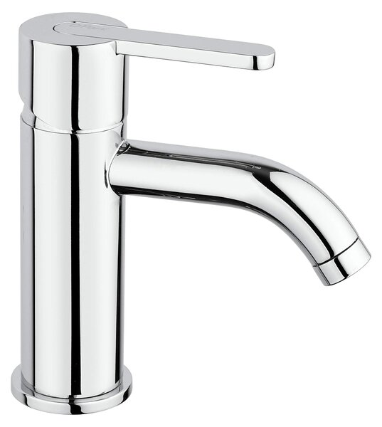 Rubinetto per lavabo da bagno con scarico automatico - cromato