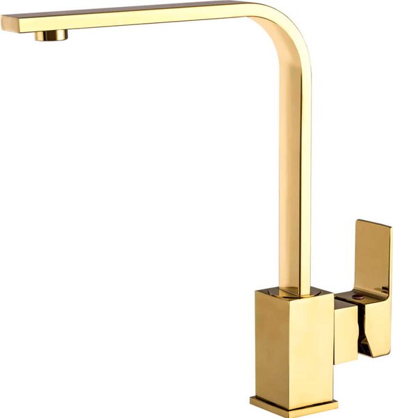 Rubinetto da cucina Miscelatore per lavello Rubinetto da cucina; oro