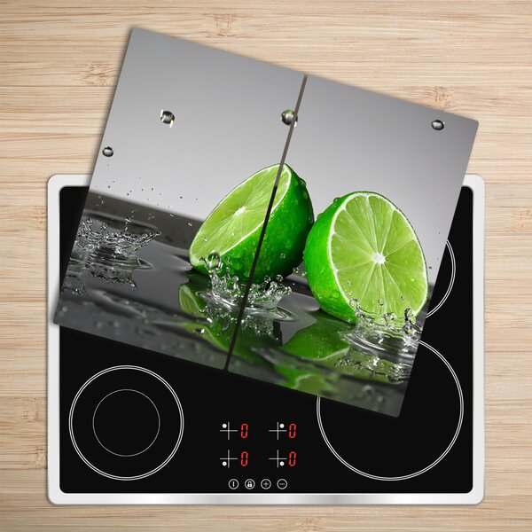 Tagliere in vetro Lime 60x52 cm