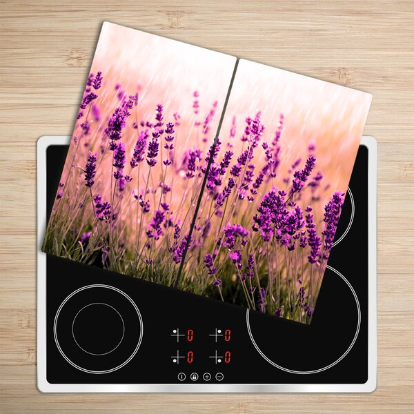 Tagliere in vetro Lavanda 60x52 cm