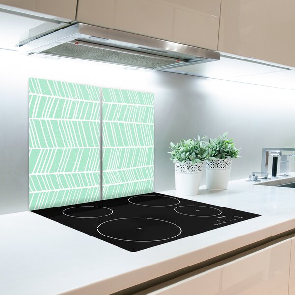 Tagliere in vetro Pattern Flankeet 60x52 cm