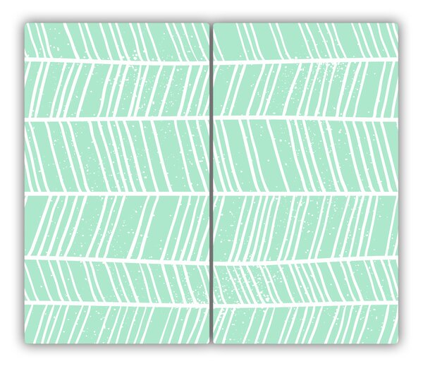 Tagliere in vetro Pattern Flankeet 60x52 cm