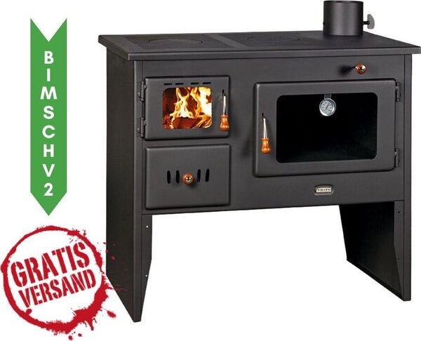 Forno da cucina Prity con forno e piano cottura modello 2P41 15,2kW, piedi