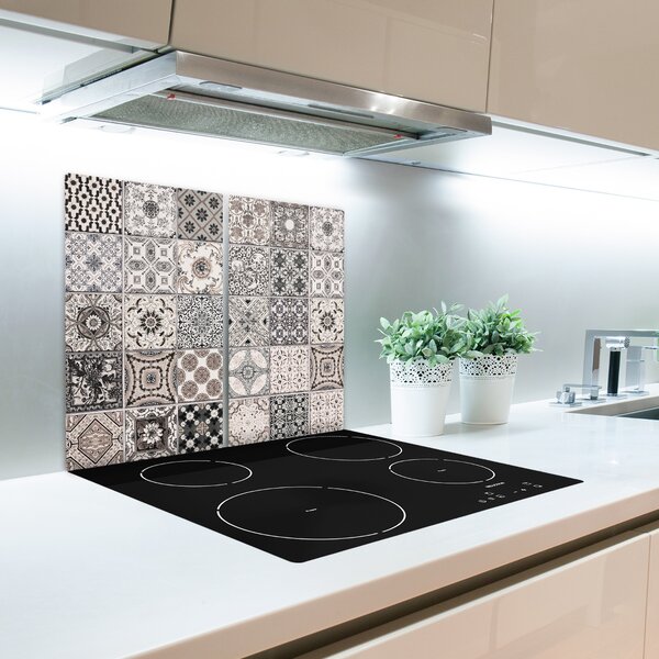 Tagliere in vetro Piastrelle di ceramica 60x52 cm