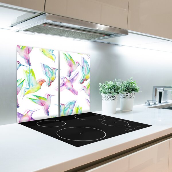 Tagliere in vetro Colibrì 60x52 cm