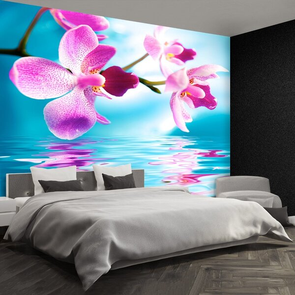 Carta da parati Acqua di Orchida 104x70 cm