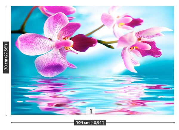 Carta da parati Acqua di Orchida 104x70 cm